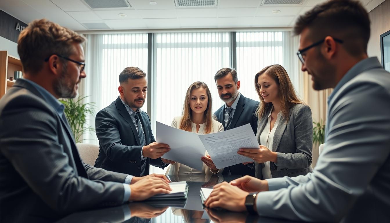 Property settlement documents and transfer review